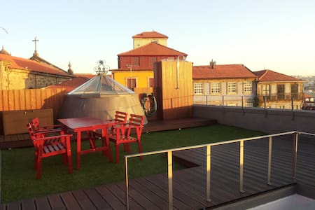 Studio with terrace @ historic centre