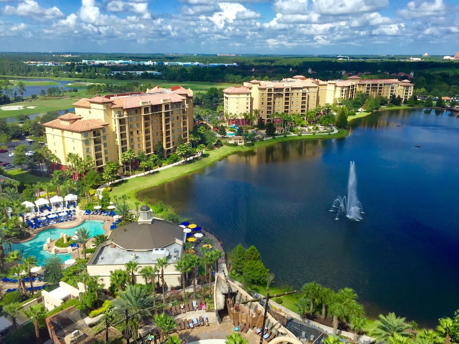 All unit locations are assigned by Wyndham at check-in. We can not guarantee a specific building, floor level, or view. We are only able to book by unit type. All view, and unit request can be placed with the front desk at check in, the resort will do their best to accommodate you.