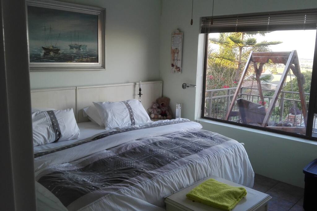 Lovely big room with a view and King size bed