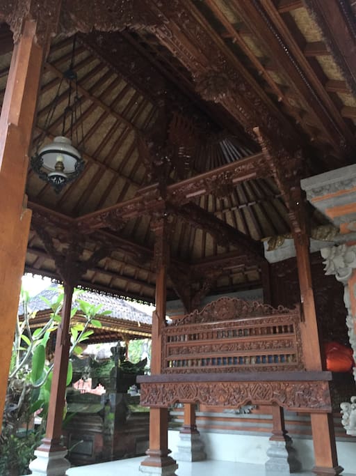 This traditional house with open air!!! Sleep good without AC or fan :)