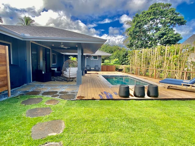 Casa Aloha Kauai-new tropical/modern home w/pool gallery image 2