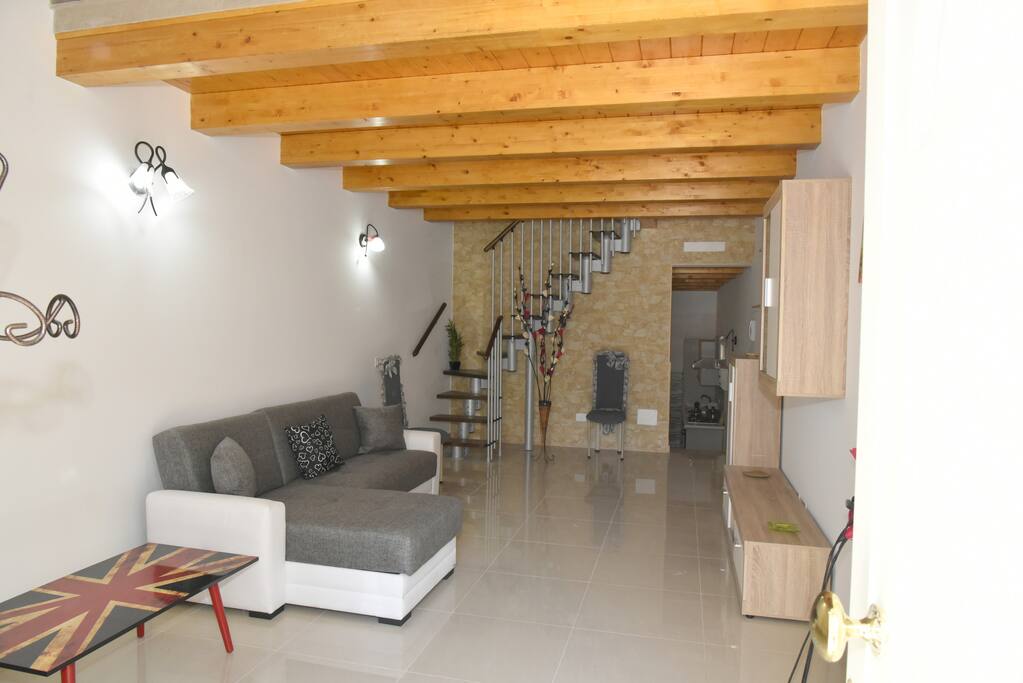 Living Room with sofa bed