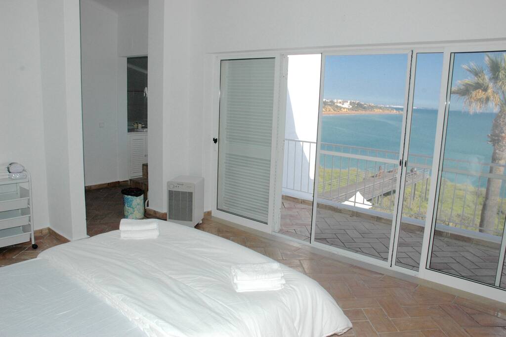 En-suite master bedroom with an incredible view to wake up to