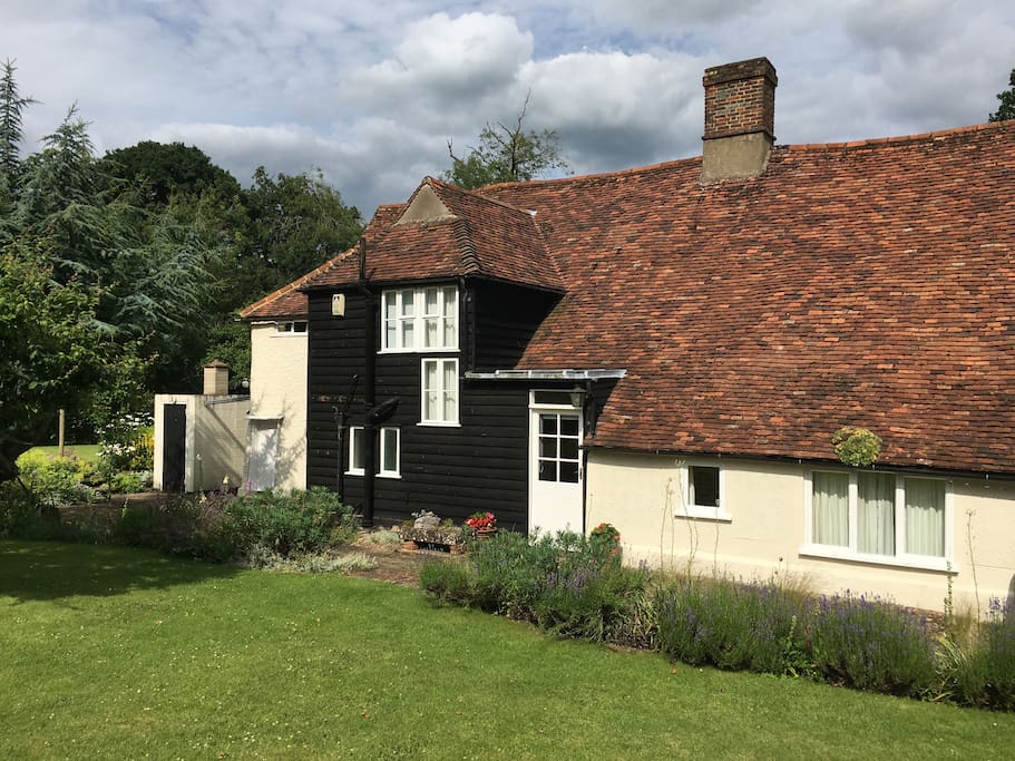 Rear of the house