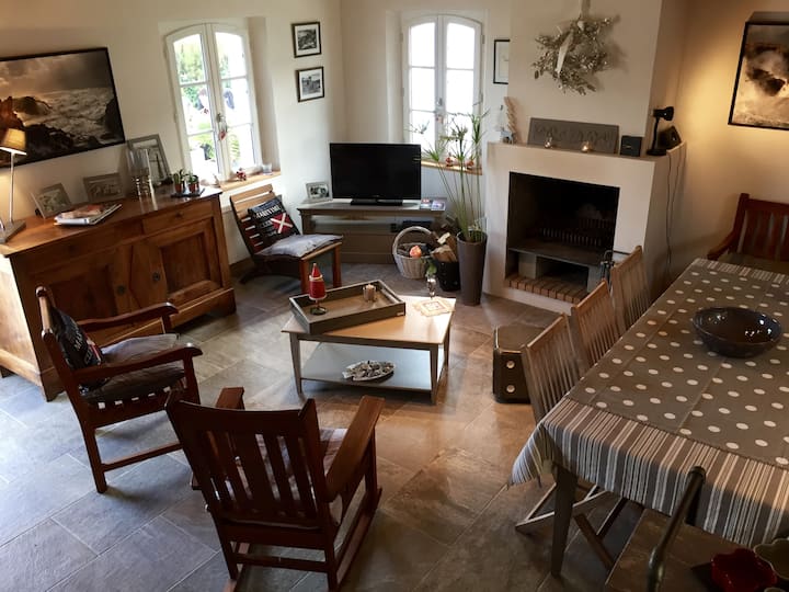 Charmante Maison Neuve à Envague - Sauzon
