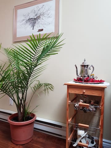 Un chez vous confortable et spacieux .