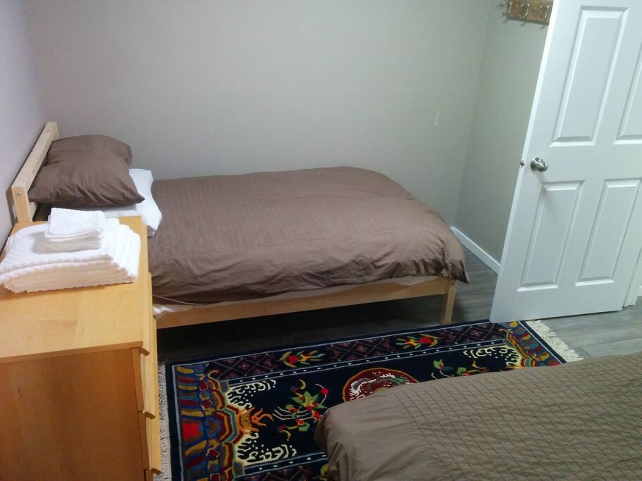 Two single beds