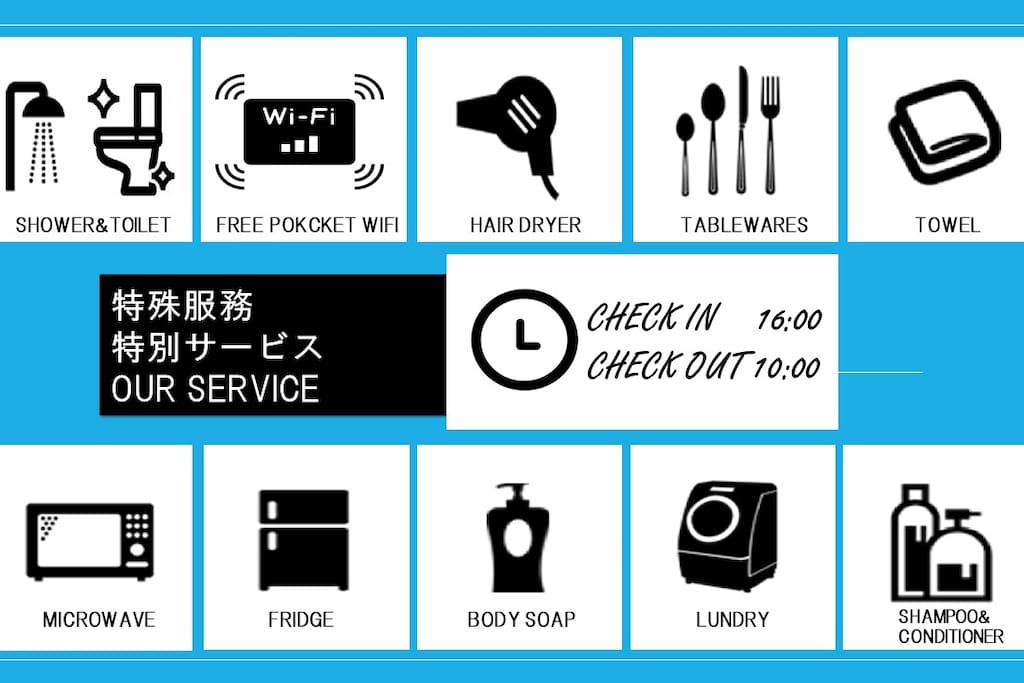 Service we provided! 我們提供的服務