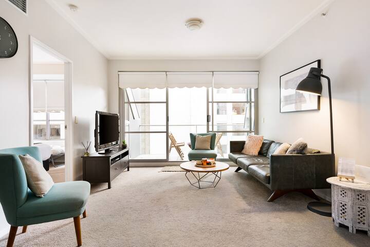 Superb mid city two bedroom condo