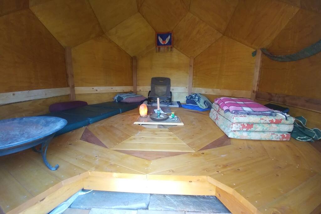 Inside of zome deck