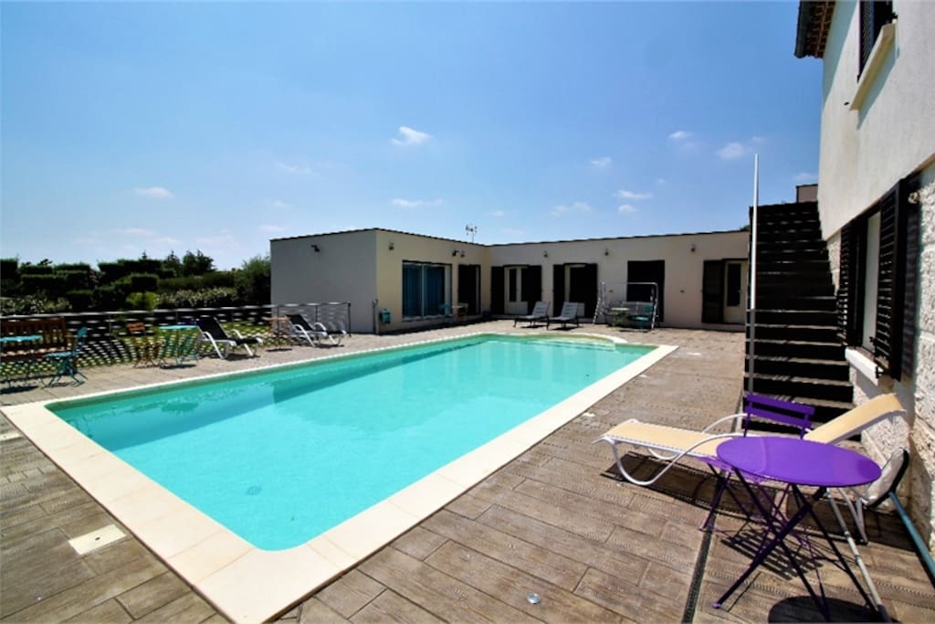 piscine extérieure 5x10