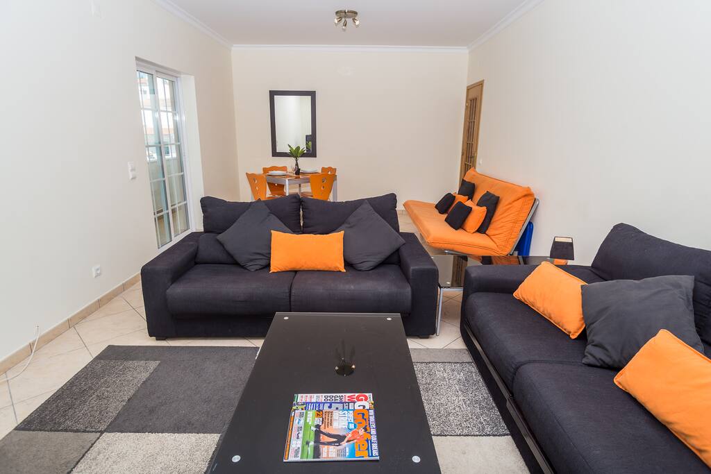 Living Room & Dining Area