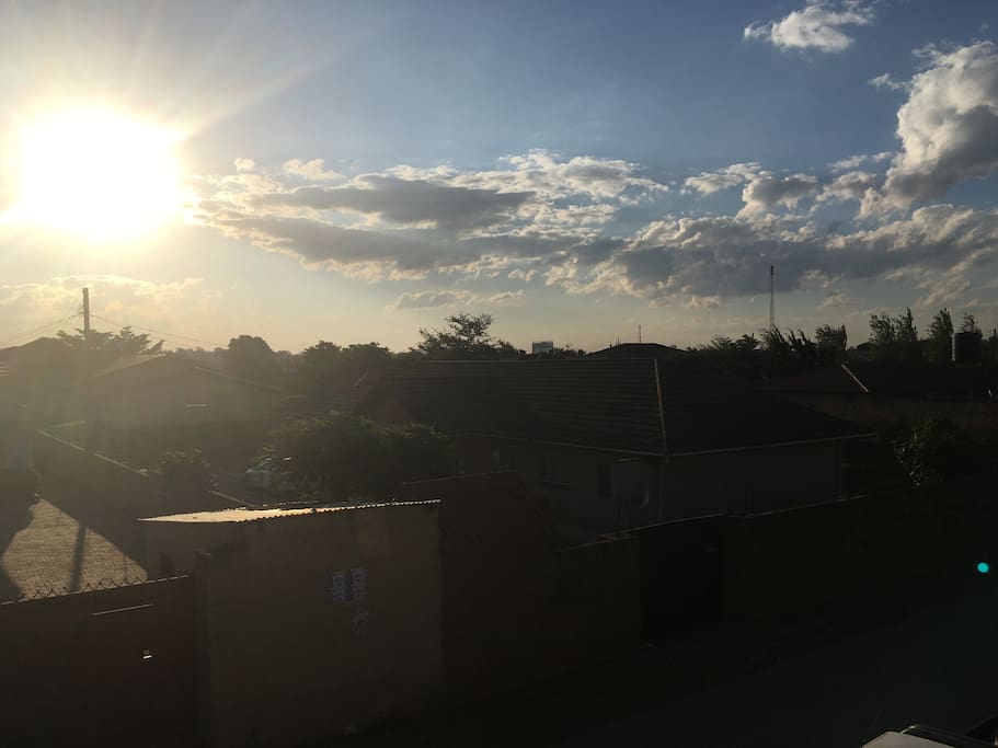 View from study room