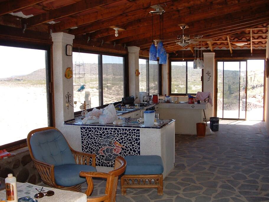 view from living room