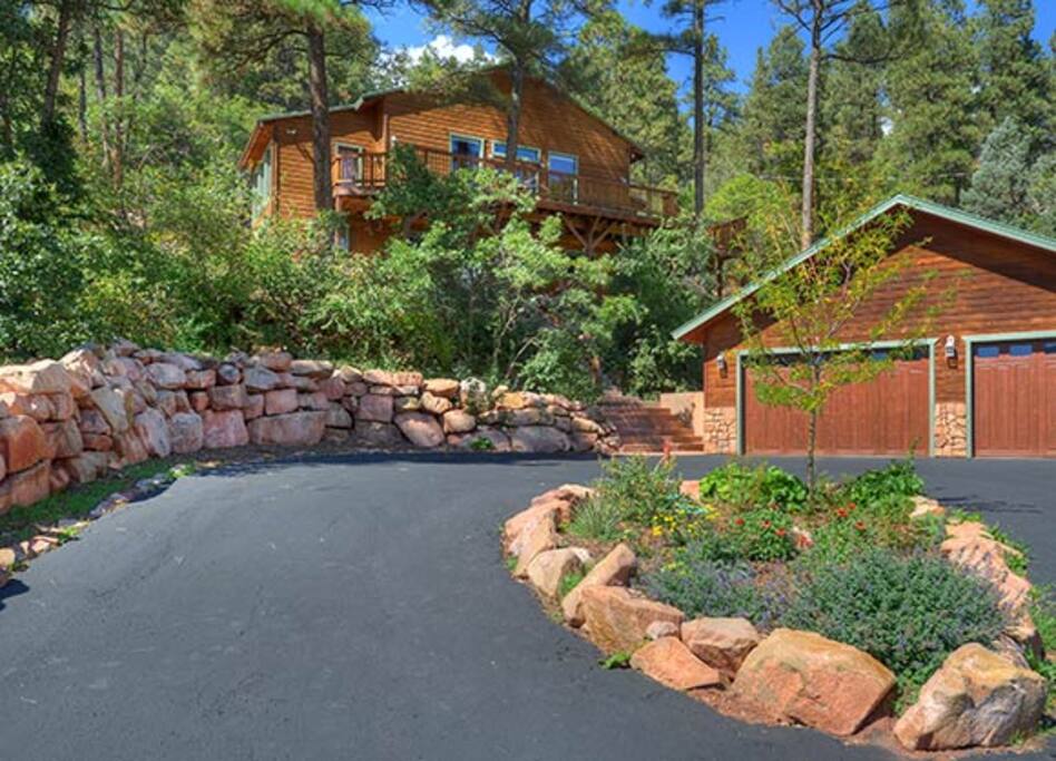 Full house with detached garage. Private guest suite is the bottom portion of the house.