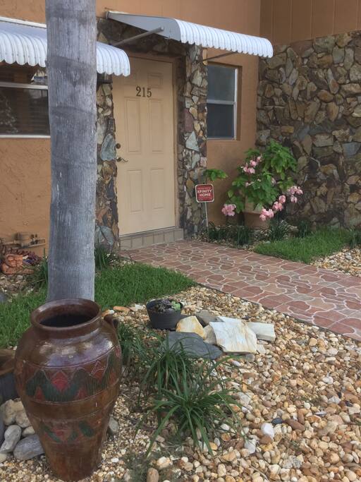 It's like a small home with a great front yard.
