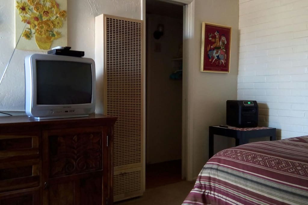 TV and dresser