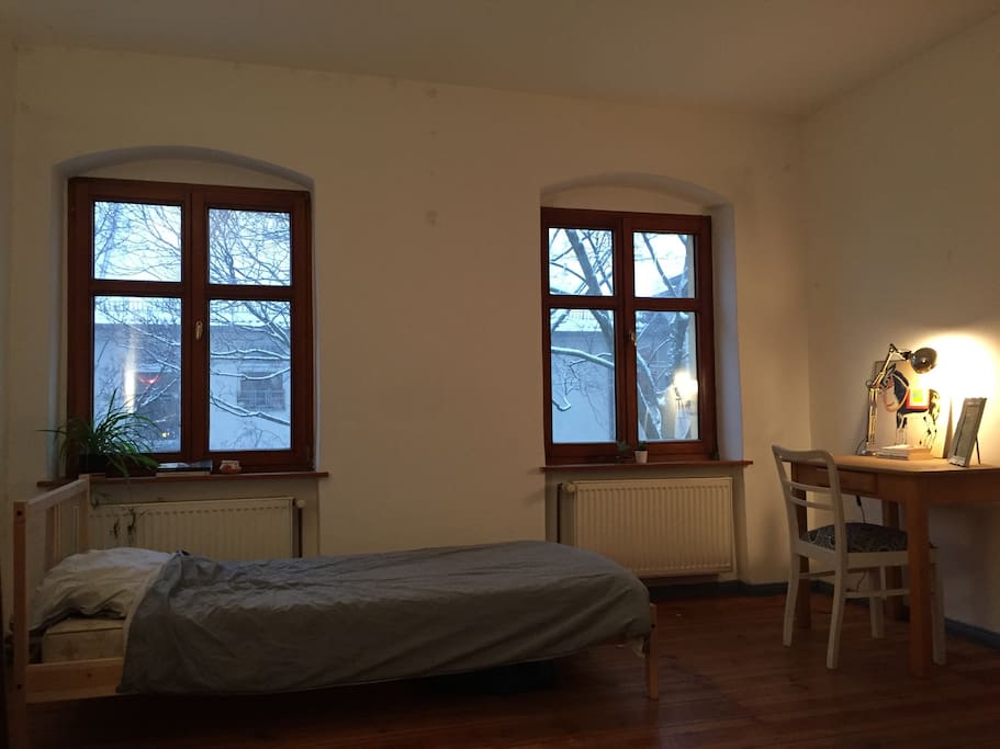 The bedroom