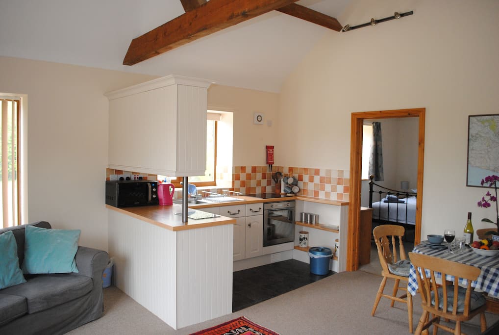 Cherry Barn (1 Bed) sleeps 3 with underfloor heating