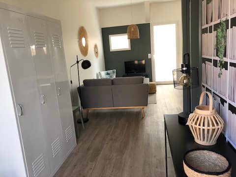 Successful Airbnb property: The beach on foot, cozy 2-room, ideal for couples. in Névez