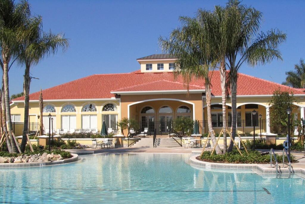 Clubhouse and pool