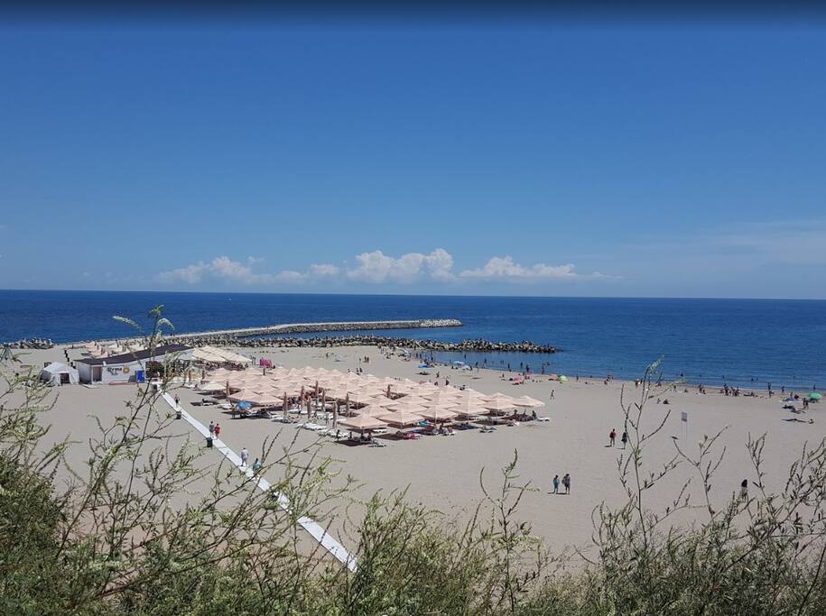 300 meters away beach