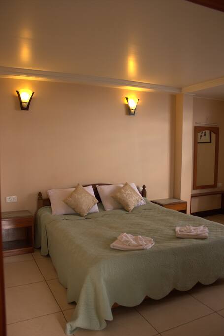 Bright and airy bedroom