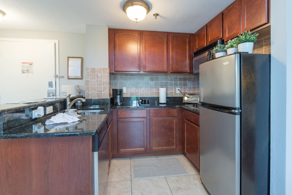 Full granite kitchen with Stainless Steel appliances