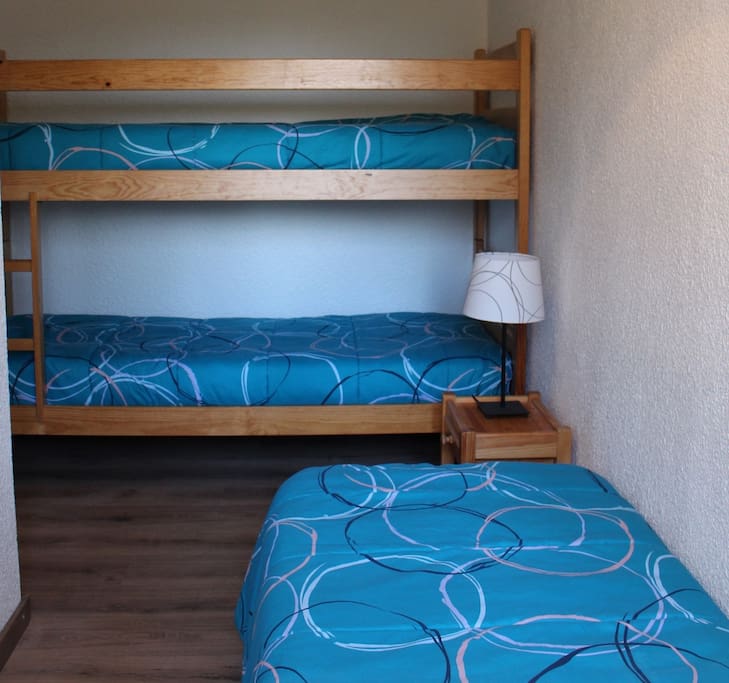Chambre 2 pour 3 personnes