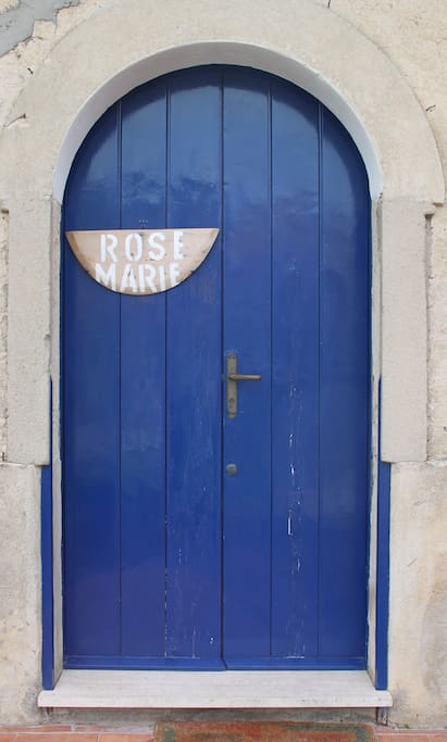 ingresso casa di Rosemarie Entrance door Rosemarie's home