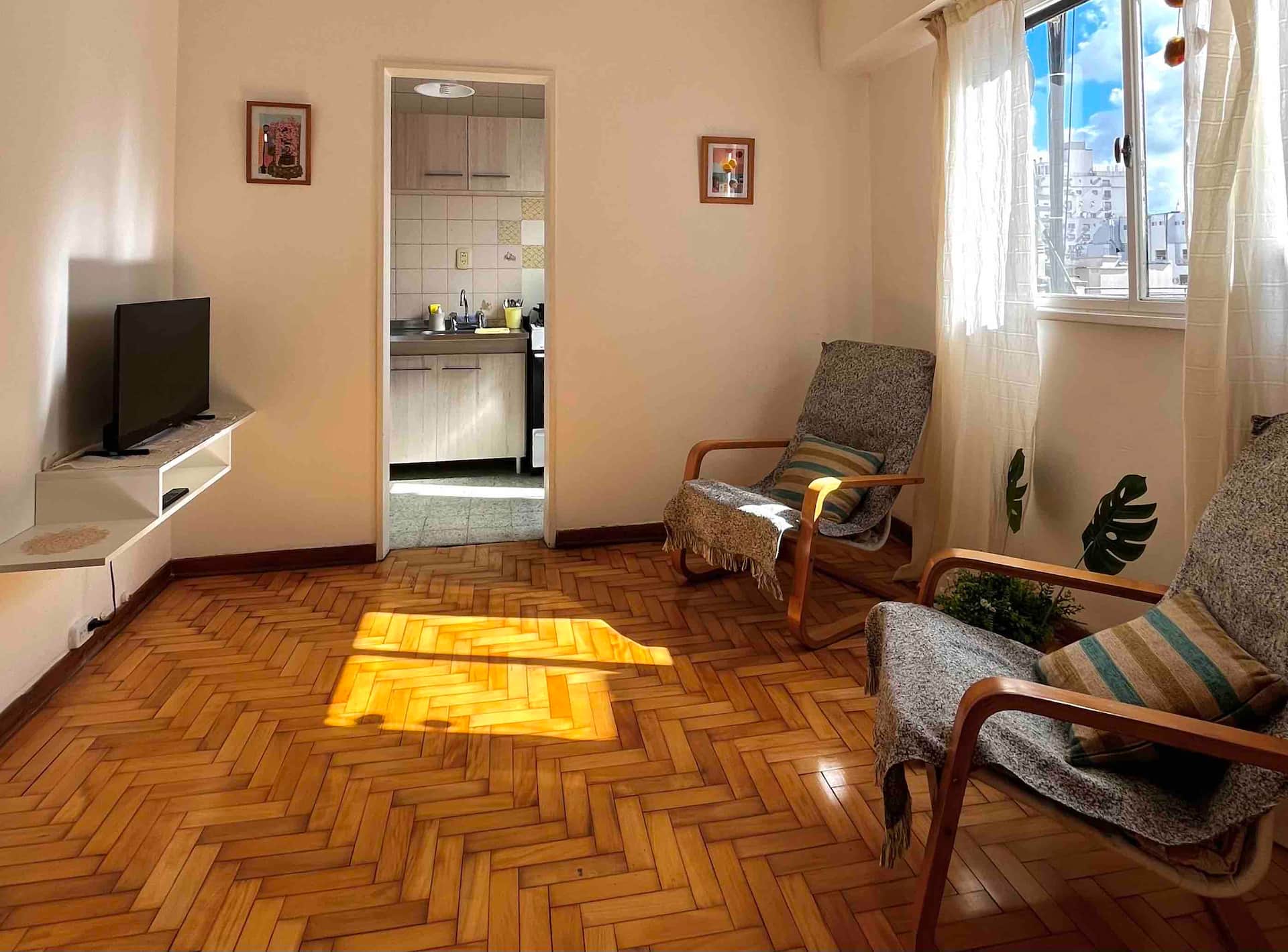 Apartamento de 2 ambientes no último andar em Caballito