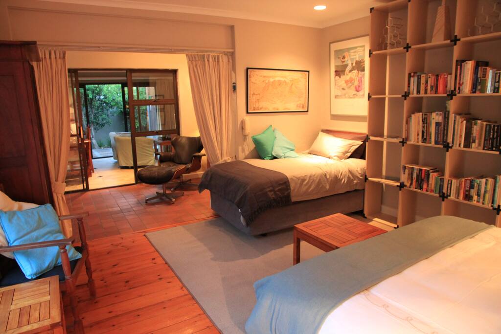 View from bedroom towards lounge