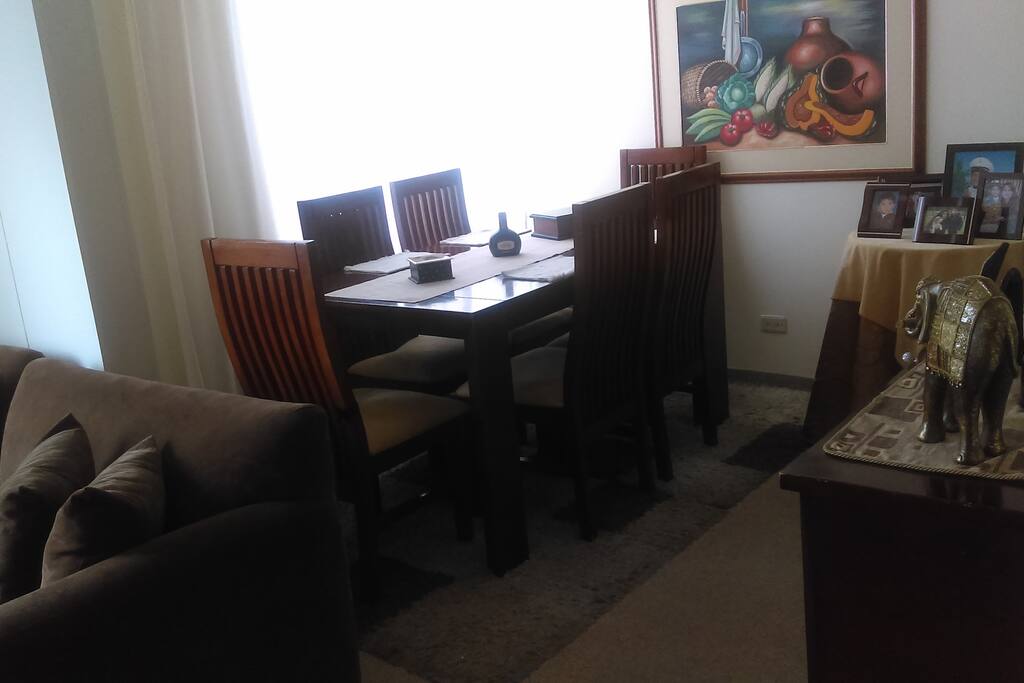 Comedor de 6 puestos
