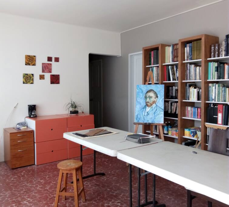Painting workshop.