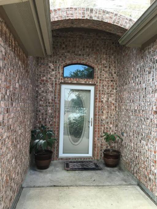 Entryway into House