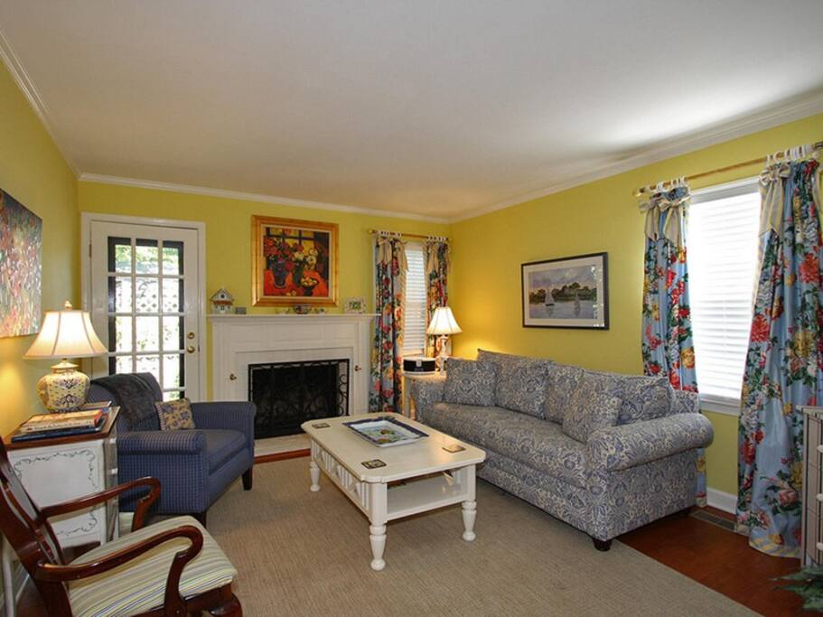 Bright and Sunny Living Room