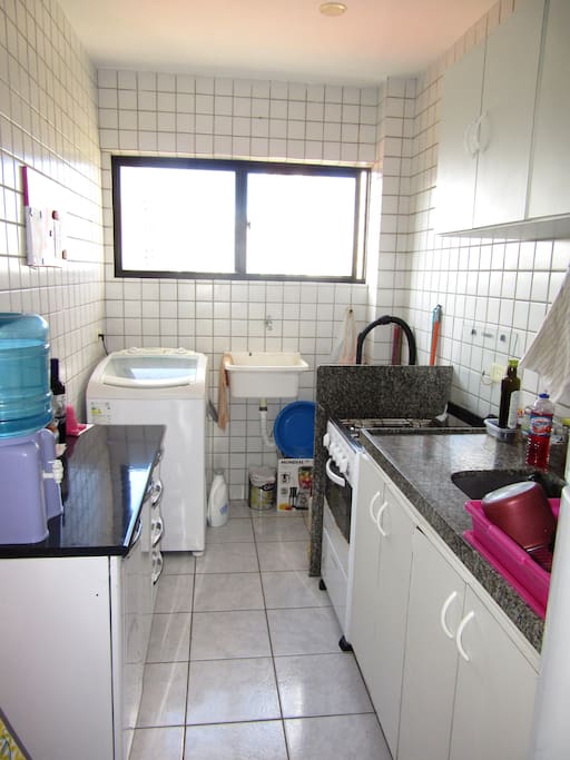 Kitchen (at your disposal)
Cozinha (à sua disposição)