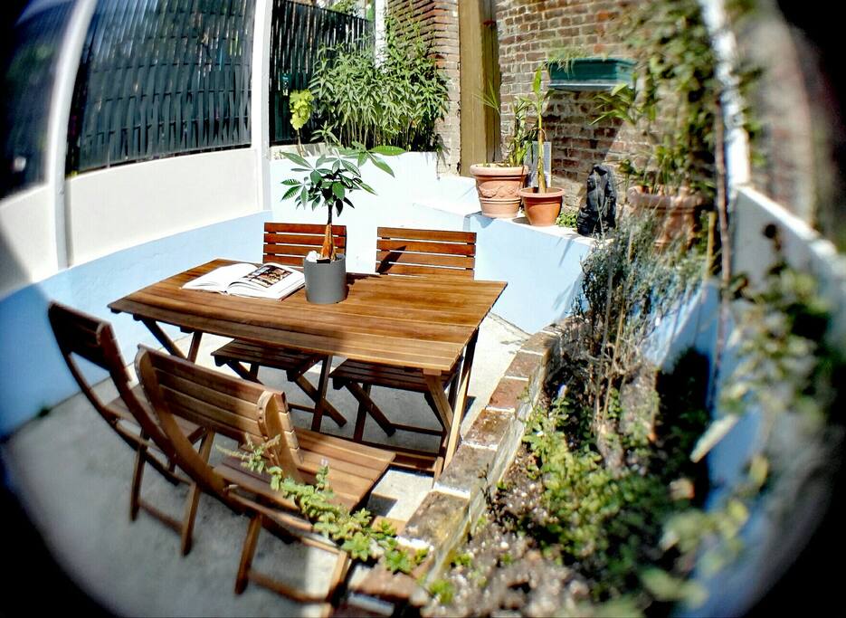 Courette exterior