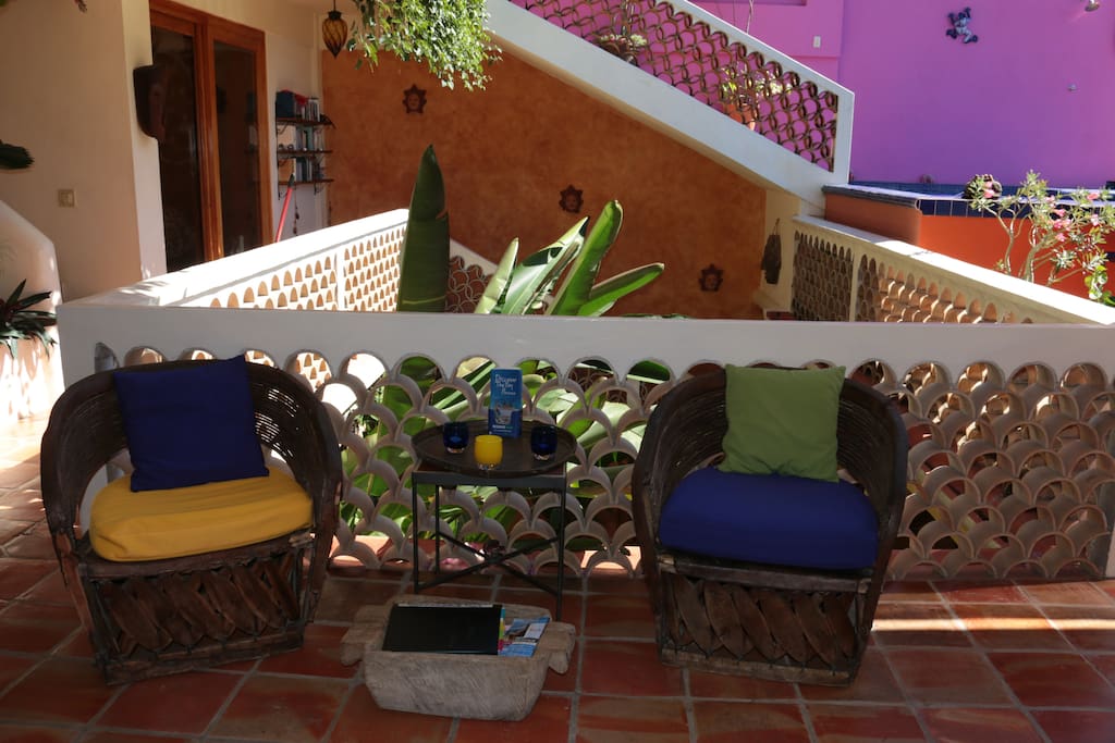 Main patio level