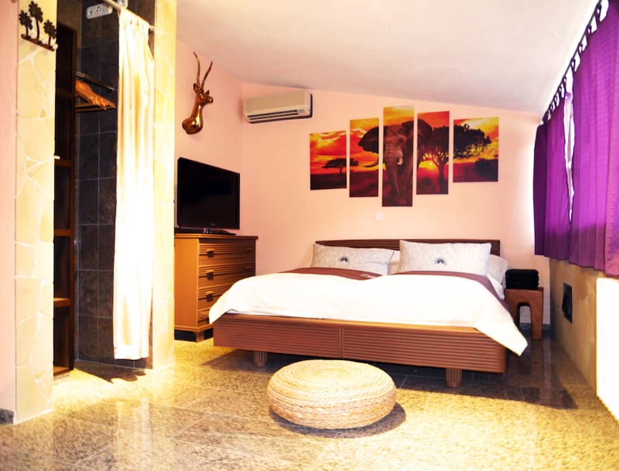 Apartment ZANZIBAR (32 m²) – für 2 Personen
Schlafbereich