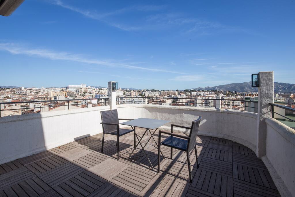 La terrasse et la vue !