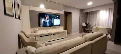 Anúncio popular: Fully equipped apartment, air-conditioning and cold water filter, 100 meters from the beach em Blumenau