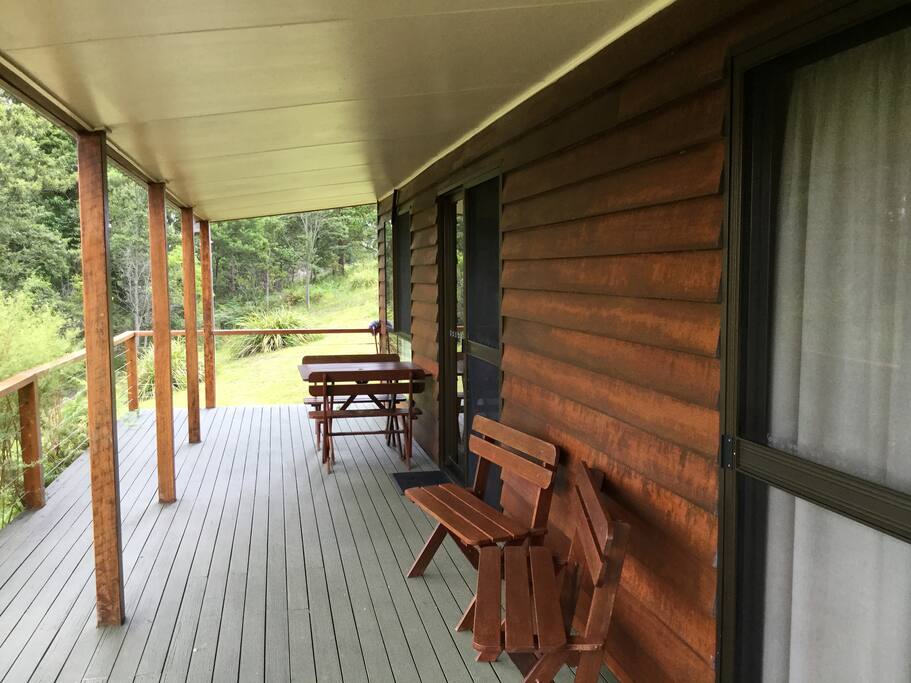 Verandah and star viewing deck