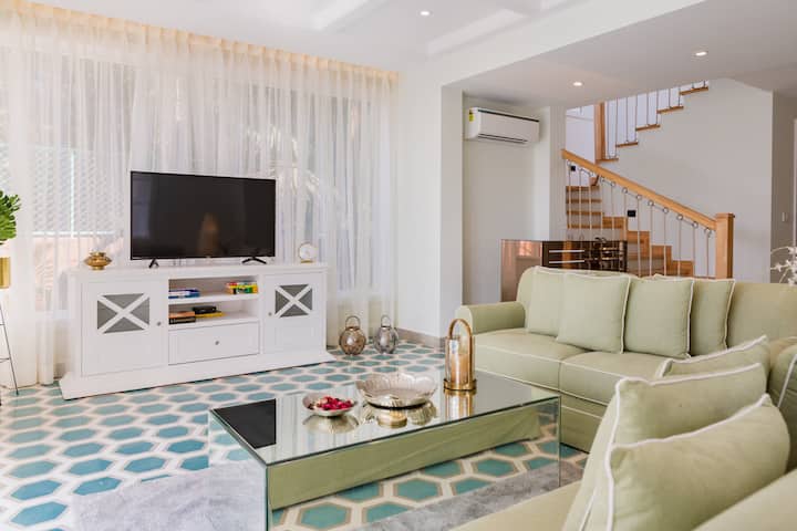 With a Smart TV and WiFi - Just Netflix through the day, if you decide to stay indoors.