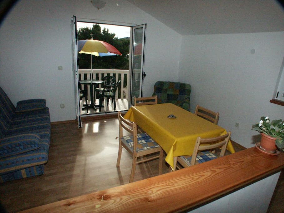 Dining room, Surface: 14 m²