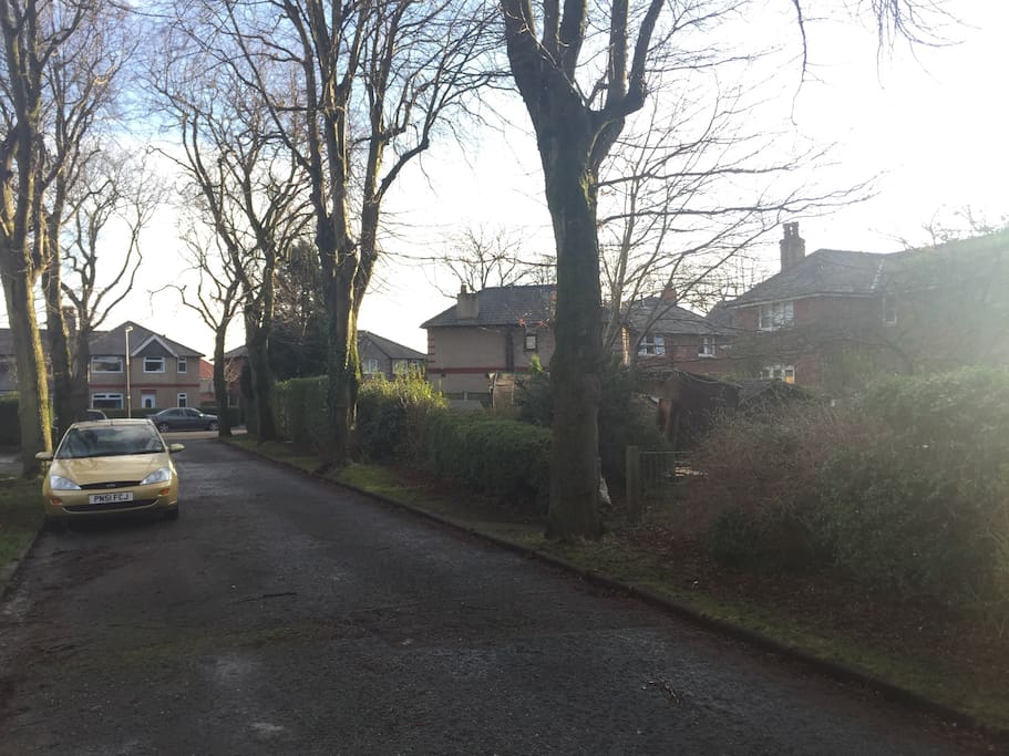 This is Palestine Avenue which is just 2 mins away from Bowerham road. As you can see, it's looks very peaceful.