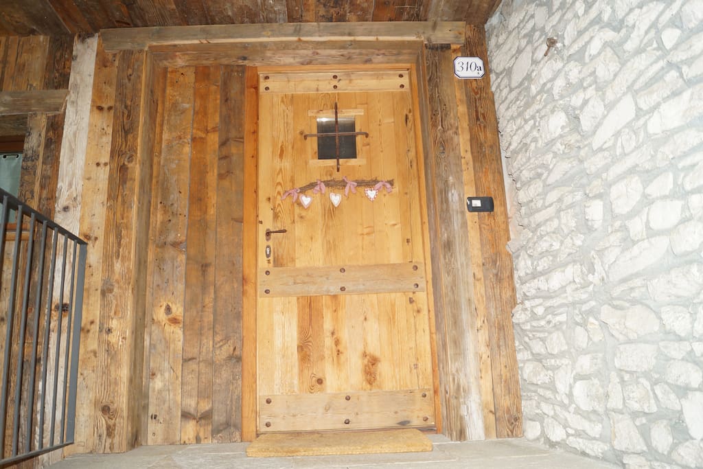 Il portoncino di ingresso