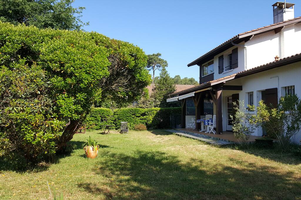Arrière de la maison plein sud