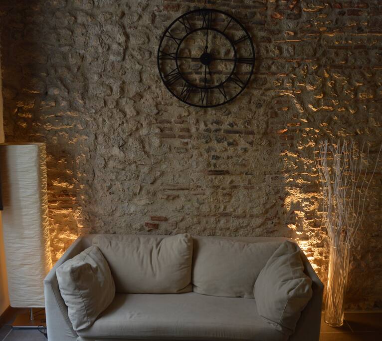 Salon chaleureux
