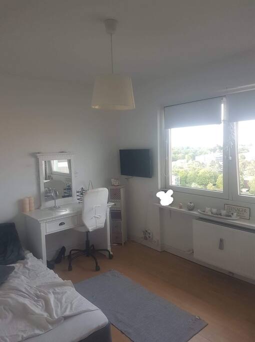 Værelse med dobbeltseng